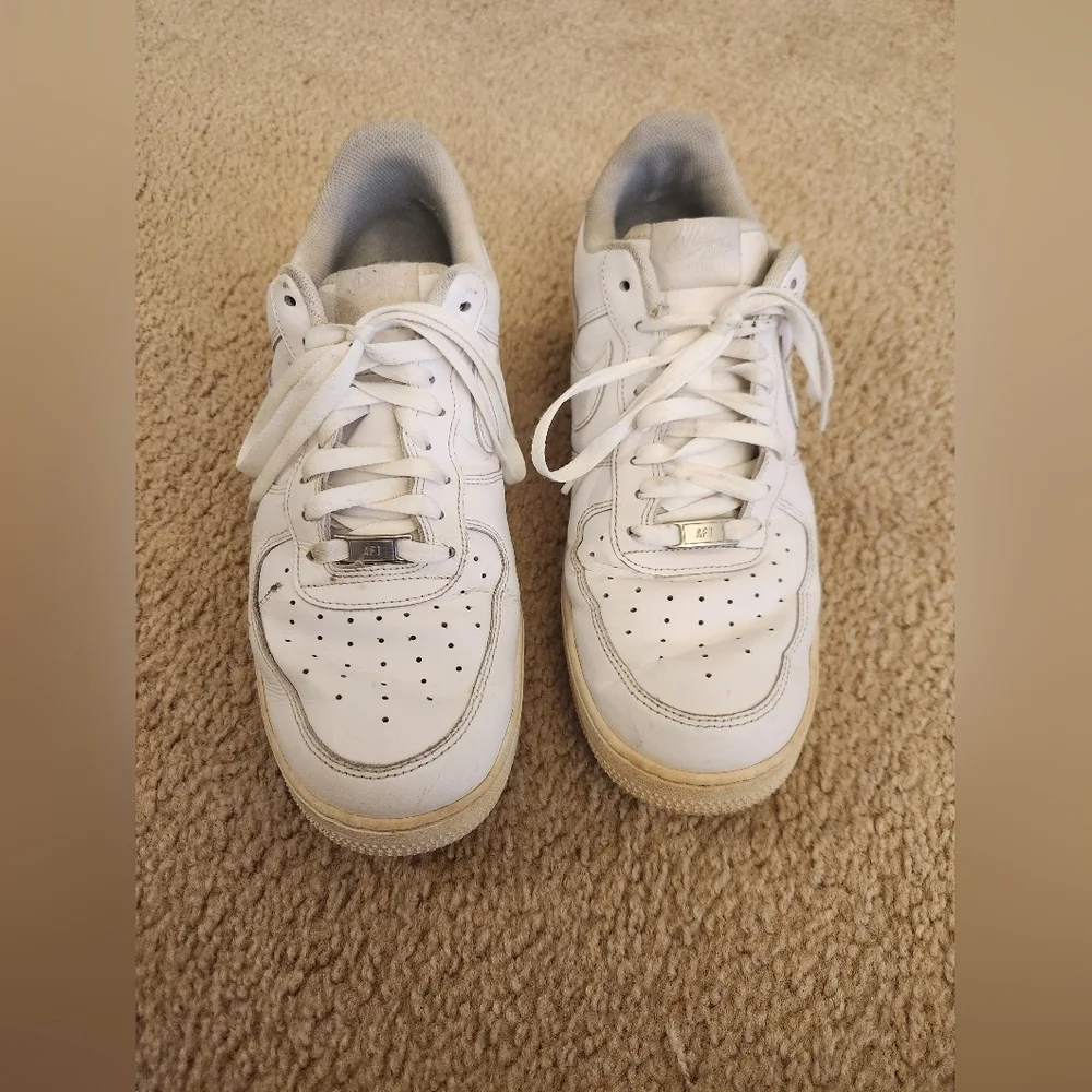 Nike Air Force 1 Low Triple White Sneaker 315122-111 Men's Shoes Size 12‎